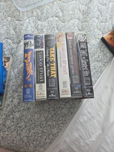 6 Vintage Take That VHS Tapes 1992/1996