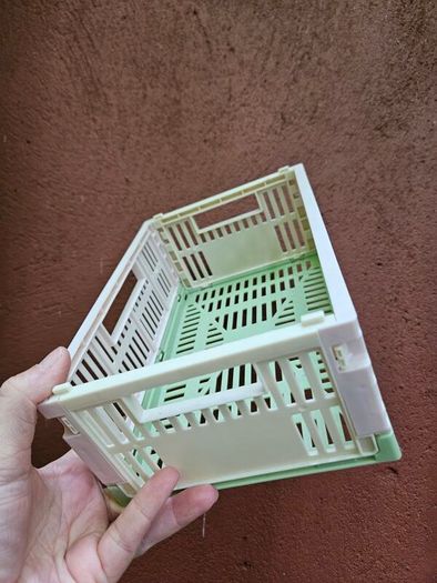 Set of four foldable baskets