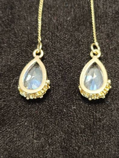 S925 SILVER Water Drop Earring