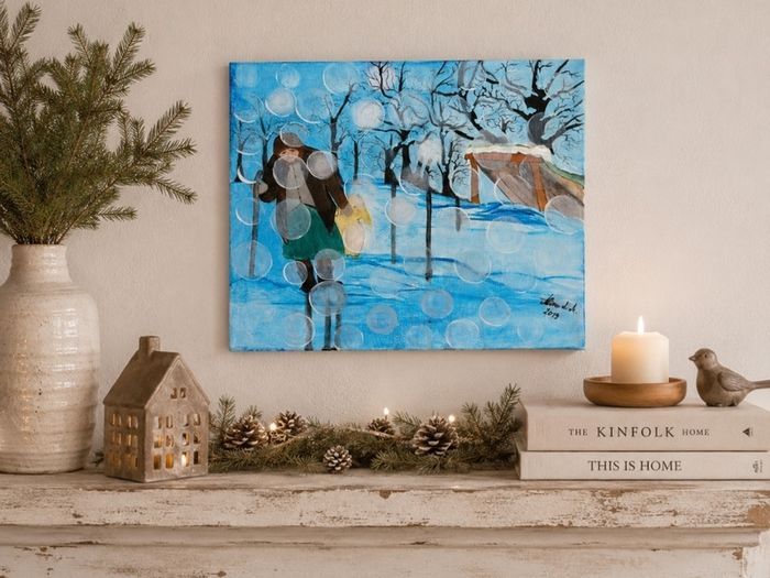 Original acrylic painting on canvas!