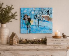 Original acrylic painting on canvas!