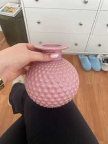 Lavender vase