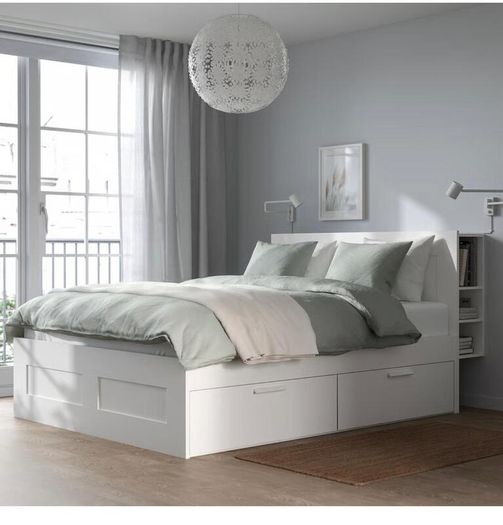Double Bed with Headboard