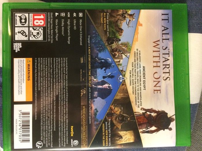 Assassin' Creed Origins Xbox one