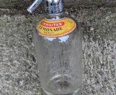 Antique Soda Water Fountain Bottle