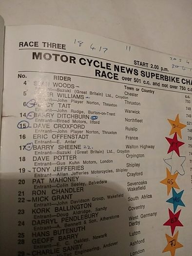 Barry Sheene, Autograph, Books, Posters