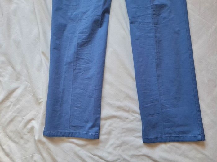 Meyer rio cotton trousers Size 36/32 zip fly blue cotton In like new condition