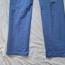 Meyer rio cotton trousers Size 36/32 zip fly blue cotton In like new condition Image 8