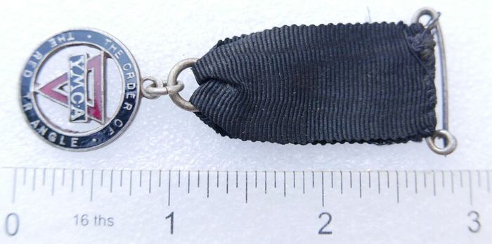 WW1 Period British YMCA Order of the Red Triangle Medal