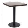 Bistro Table Dark Brown 60X60 cm MDF Image 6