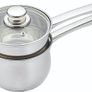 Kitchen Craft Double Porringer, Stainless Steel in Gift Box Image 3