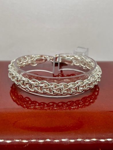 Sterling Silver Byzantine Bracelet