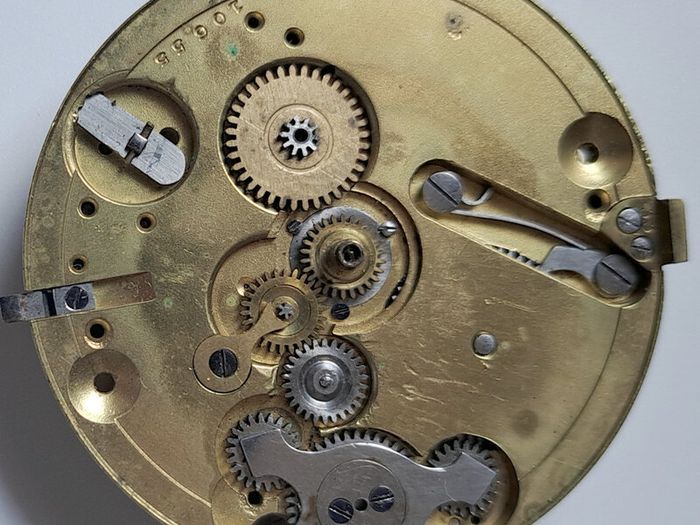 English Chronograph Movement - Stewart, Southport