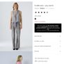 Grey Wide Leg Jeans - German Brand Oui - UK 12 - BNWT RRP 140 Image 2