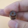 Vintage Himalayan Tibetan 2 Eyes & ZigZag Pattern Agate Bead Lot Of 4 Image 4