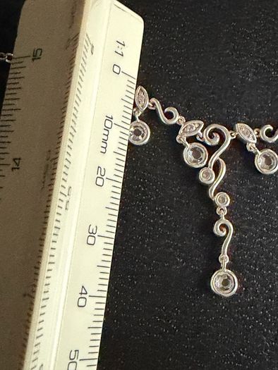 silver necklace