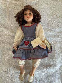 Alberon porcelain doll 1990