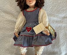 Alberon porcelain doll 1990
