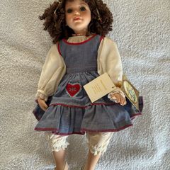 Alberon porcelain doll 1990