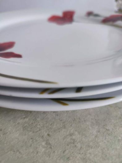 Rayware Alpine Poppy Teapot plus 5 Aynsley dessert plates and 3 dinner plates BREEZE everyday use.