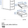 Delivery IKEA Alex Drawers Image 5