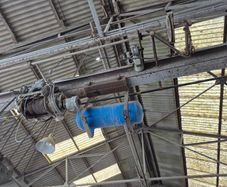 Crane, hoist bridge