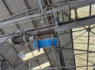 Crane, hoist bridge