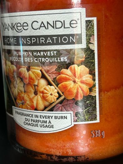 Yankee Candle Pumpkin Harvest
