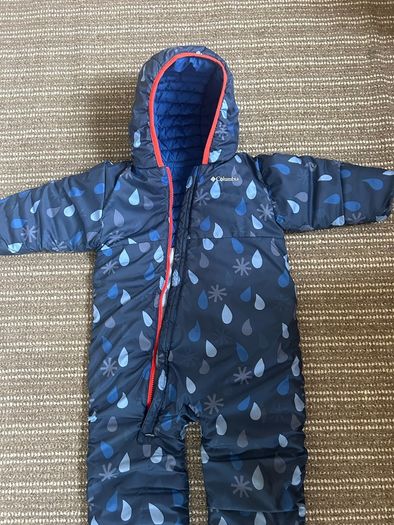 Columbia Unisex Kids Powder Lite Reversible Bunting Snowsuit Romper