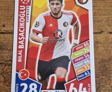 Topps Match Attax, Champions League 2017-18, Card 356, Bilal Basacikoglu - free standard postage