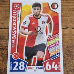 Topps Match Attax, Champions League 2017-18, Card 356, Bilal Basacikoglu - free standard postage