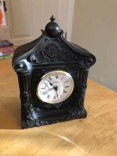 Genesis Vintage Brass Heavy Clock Germany Movement