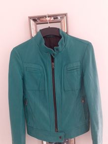 Jacket Leather Ladies Size 6