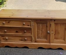 wooden unit/cupboard