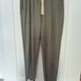 Sage Green Slim Leg Trousers Image 2