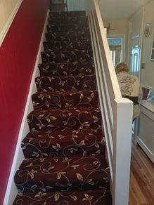 stairs and landing carpet
