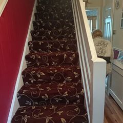 stairs and landing carpet