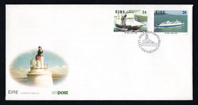 1986 Ireland Maritime Anniversaries Ships Commemorative Stamps An Post Stamp First Day Cover (FDC)