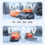 Diesel Air Heater, 12-24V 5-8KW, Fast Heating Diesel Parking Heater with Remote Control and Black LCD Switch, Low Noise, Pre-Heating Function, for RV, Truck, Camper, Van, Boat and Trailer Image 6