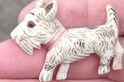 Art Deco Scottie Bakerlite Brooch