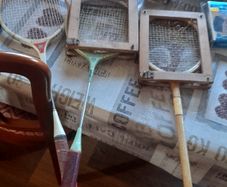 3 Antique Badminton Rackets around 1930s Price for 3, Postage Available or Collection