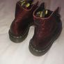 Boys Ox Blood Dr Martens Image 7