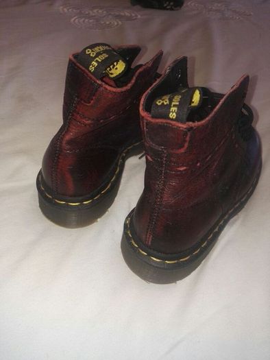 Boys Ox Blood Dr Martens