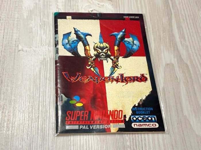 SNES Weapon Lord - Boxed