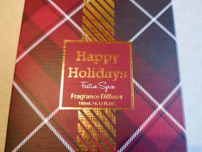 Festive Spice Fragrance Diffuser 180ml (new).