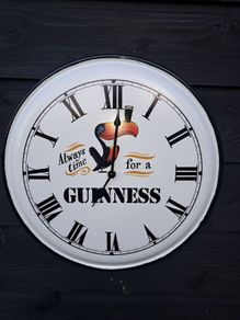 Guinness  clock