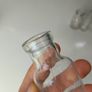449 - Set of 5 Vintage Clear Glass Cork Top Collectible Decorative Bottles Image 9
