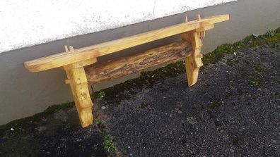 Rustic driftwood stove mantle / shelf