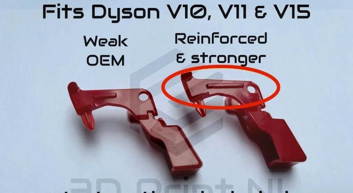 Dyson V10 trigger replacement