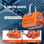 Magnetic Lifter, 220 lbs/100 kg Pulling Capacity, 2.5 Safety Factor, Neodymium & Steel, Lifting Magnet with Release, Permanent Lift Magnets, Heavy Duty Magnet for Hoist, Shop Crane, Block, Board Image 5